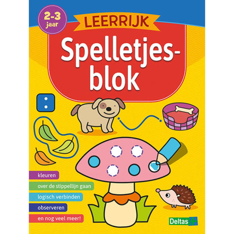 Bloque de juego educativo Deltas para 2-3 años.