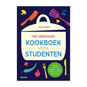 Deltas el mejor libro de cocina para estudiantes.