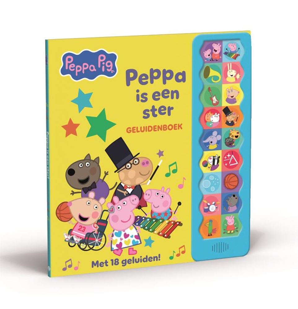 Libro sonoro ¡Peppa es una estrella! 2+