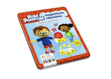 Caja de matemáticas magnética rompom vacía