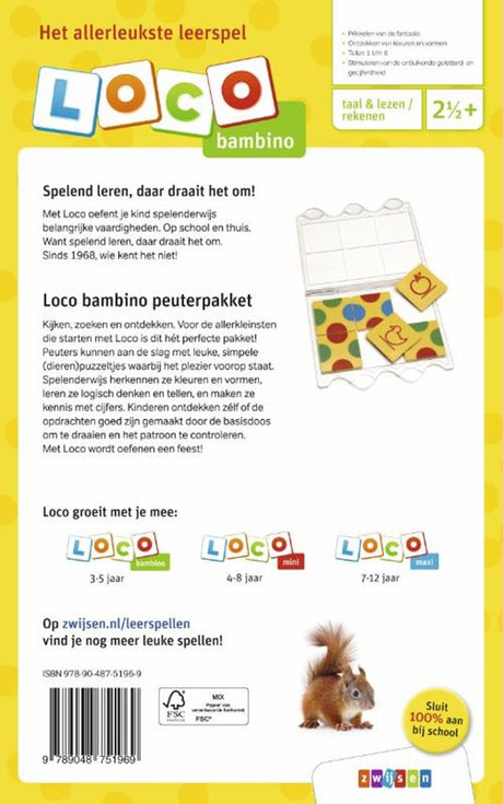 Paquete Loco Bambino para niños pequeños