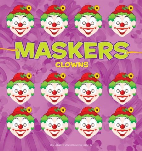 Máscaras de la Casa Central del Libro: payasos