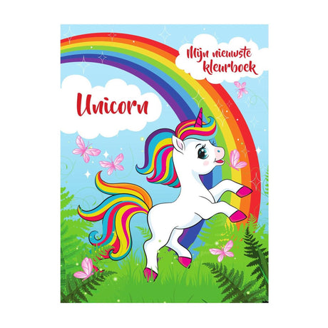 Mi último libro para colorear unicornio a4 96 páginas.