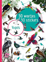Aves. 50 hechos, 50 pegatinas.