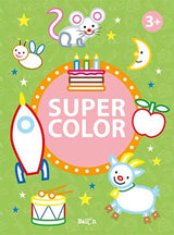 Libro para colorear Mega Super Color 3+ de Standard Publisher