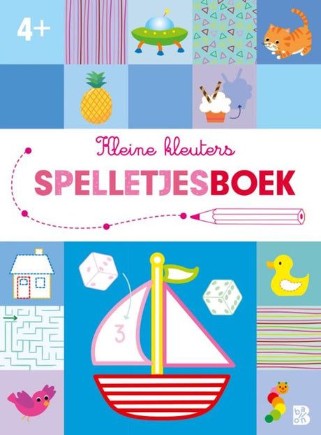 Libro de juegos para niños pequeños de la editorial estándar. 4+