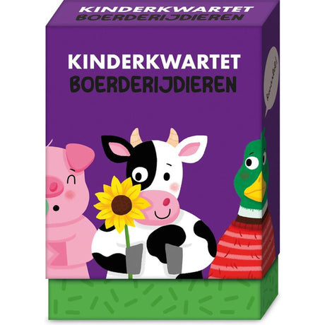 Juego de libros de imágenes - juego de cuarteto - animales de granja