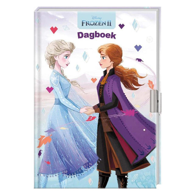 Diario de libros de imágenes con candado - frozen ii