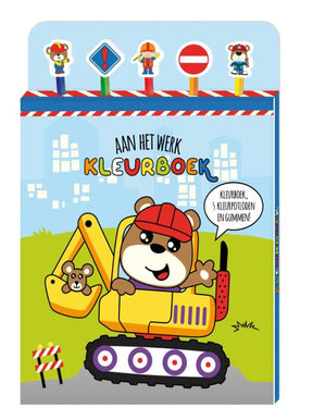 Libro para colorear con crayones - para trabajar