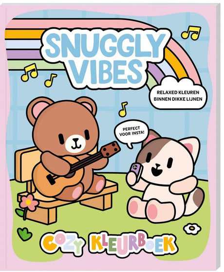 Acogedor libro para colorear para adultos - snuggl