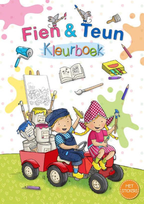 Libro para colorear de Wpg Publishers Fien Teun. 2+