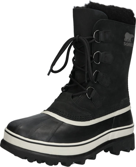 Botas de nieve para hombre Sorel caribou™ wp - negro, piedra oscura - talla 44