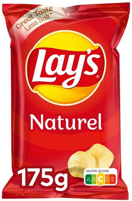 Lay's natural - chips - 8 x 175 gramos