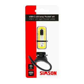 Simson RC0606a USB-CLED 'bolsillo' blanco con