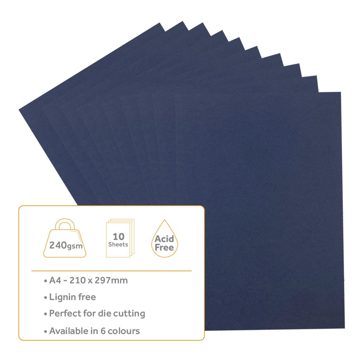 Craft perfect de tonic studios craft perfect • tarjeta lisa a4 240g vista muelle 5uds