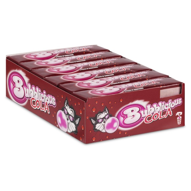 Chicle de cola burbujeante (18 rollos)