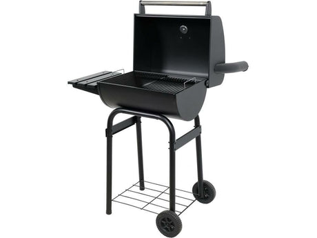 Lund koolstofgrill met deksel, rooster 47x34cm