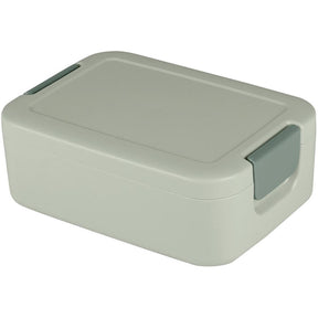 Sunware sigma home lonchera con contenedor bento verde claro gris oscuro.