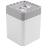 Sunware sigma recipiente de almacenamiento para el hogar 0,6 l blanco gris claro 9 x 9 x 11,4 cm