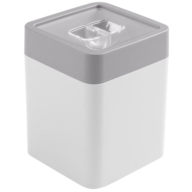 Sunware sigma recipiente de almacenamiento para el hogar 0,6 l blanco gris claro 9 x 9 x 11,4 cm