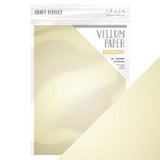 Tonic studios • papel vitela oro perlado