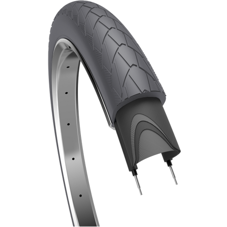 Borde neumático mambo 28 x 2.00 50-622 mm - gris con reflejo
