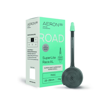 Aeron tpu aeron tpu road - superlite race al 23-28 válvula presta 65 700c