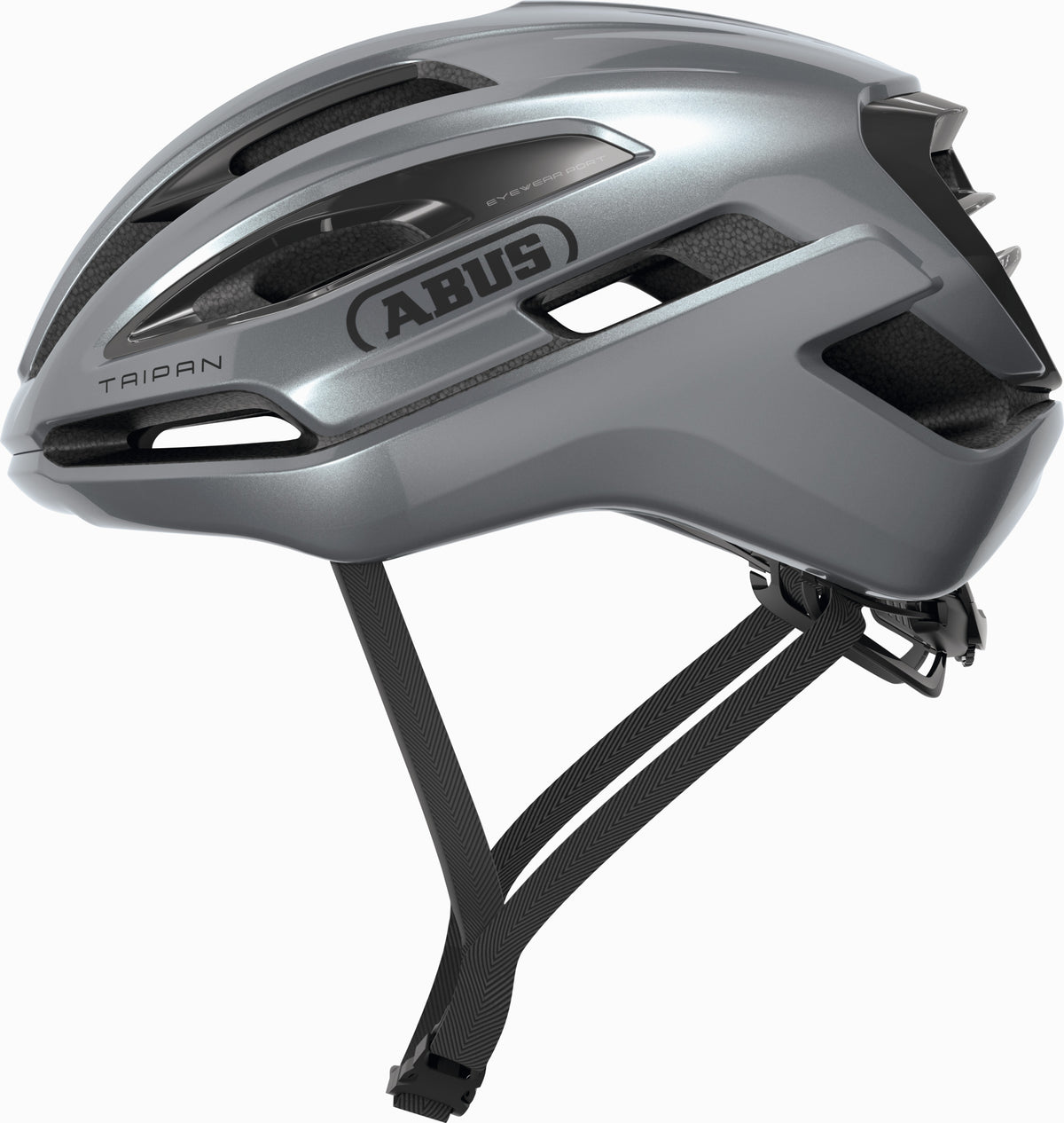 Casco de bicicleta Abus taipán grafito plateado m - 54-58 cm - plateado - apto para uso en bicicletas gravel - 275 g