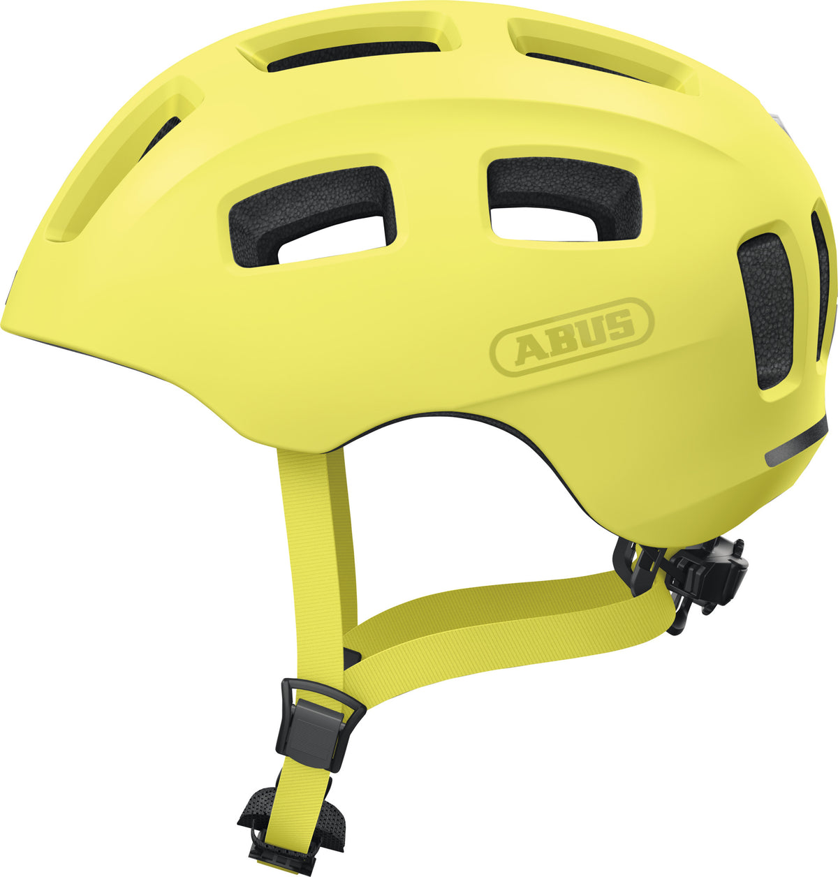 Casco abus youn-i 2.0 mono amarillo s 48-54cm
