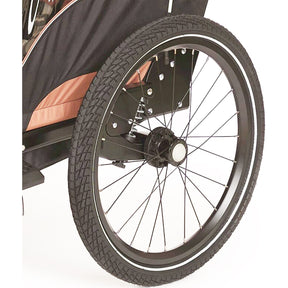 Remolque para niños con rueda de entrenamiento Bobike