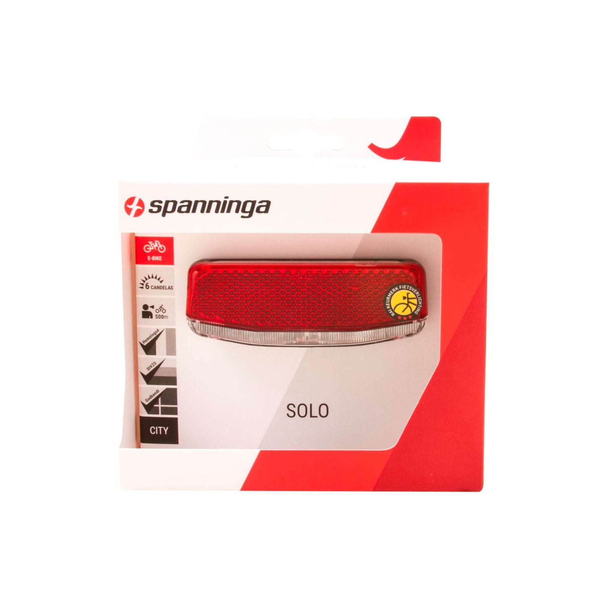 Spanninga trasera de luz trasera xe e-bicicleta 6-36V 6-36V