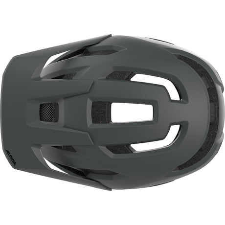 Ropa deportiva olímpica alpina sports mtb casco taunus 55-59 gris oscuro mate