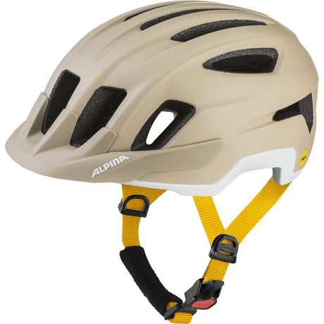 Ropa deportiva olímpica alpina sports tour casco paranus mips 55-59 beige mate