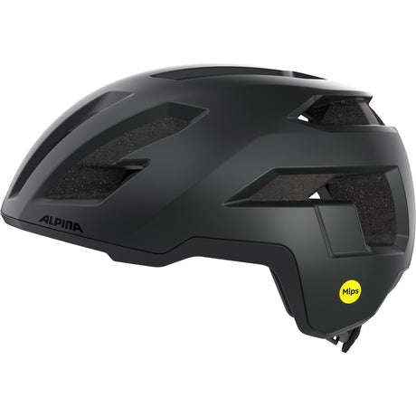 Ropa deportiva olímpica alpina sports tour casco taunus gravel mips 55-59 negro mate