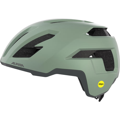 Ropa deportiva olímpica alpina sports tour casco taunus gravel mips 52-56 verde mate