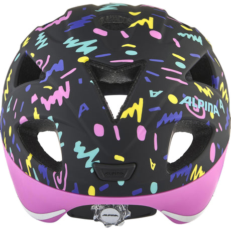 Ropa deportiva olímpica alpina sports casco infantil ximo flash negro-confeti 47-51 mate