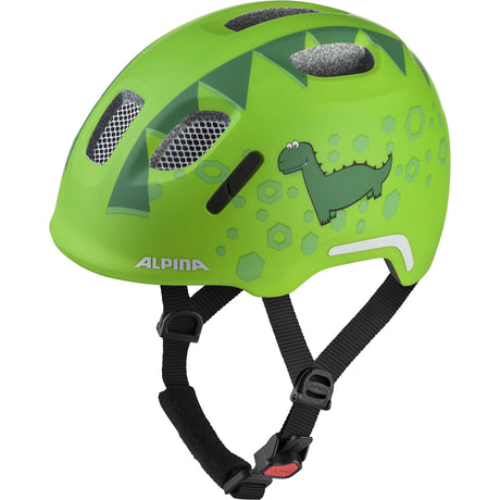 Ropa deportiva olímpica alpina sports casco infantil ximo 2 flash green dino 49-54 mate