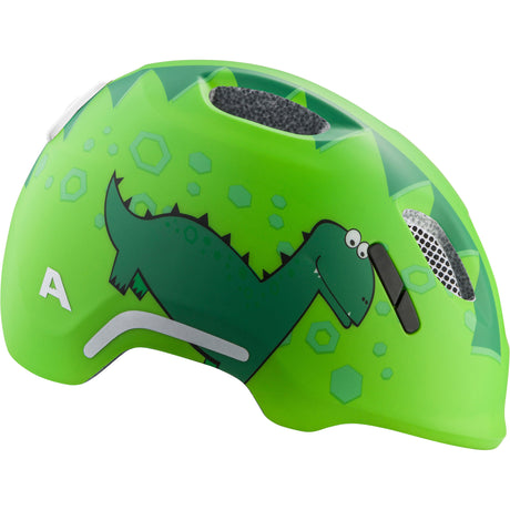 Ropa deportiva olímpica alpina sports casco infantil ximo 2 flash green dino 49-54 mate