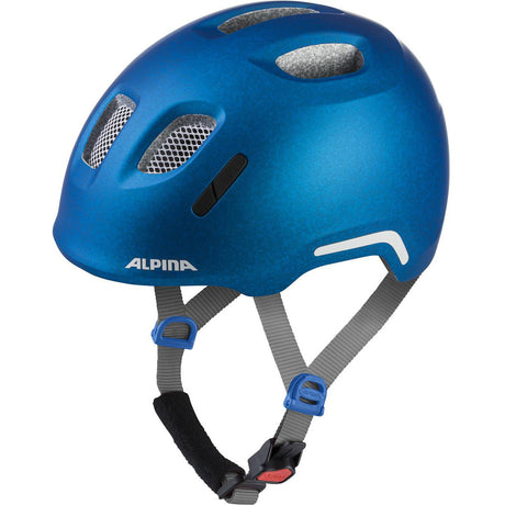Ropa deportiva olímpica alpina sports casco infantil ximo 2 flash blue 47-51 mate