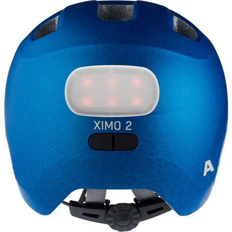 Ropa deportiva olímpica alpina sports casco infantil ximo 2 flash blue 47-51 mate