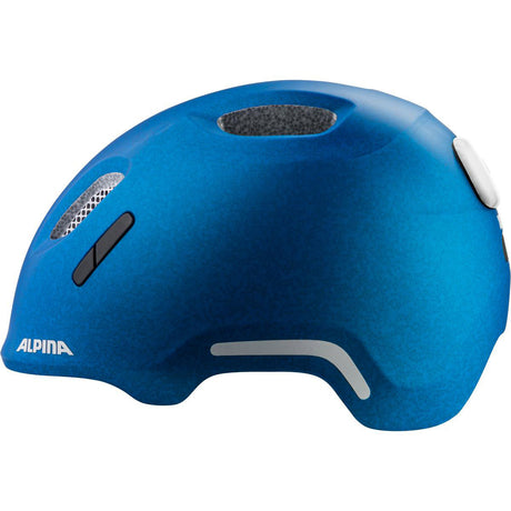 Ropa deportiva olímpica alpina sports casco infantil ximo 2 flash blue 47-51 mate