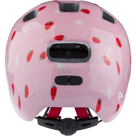 Ropa deportiva olímpica alpina sports casco infantil ximo 2 fresa 49-54 brillo