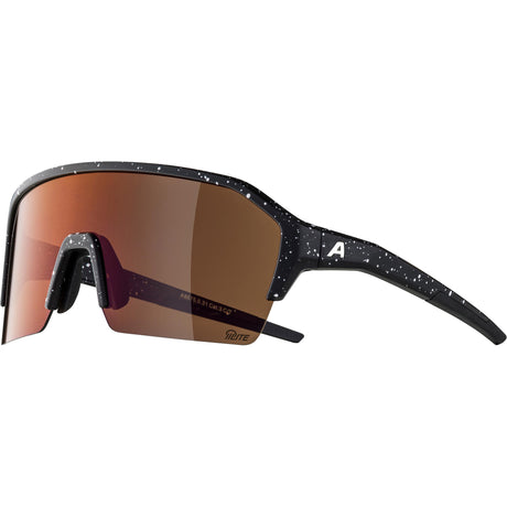 Ropa deportiva olímpica alpina sports gafas deportivas ram hr q-lite lente espejo rojo negro