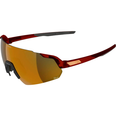 Ropa deportiva olímpica alpina sports gafas deportivas turbo air q-lite rojo mate