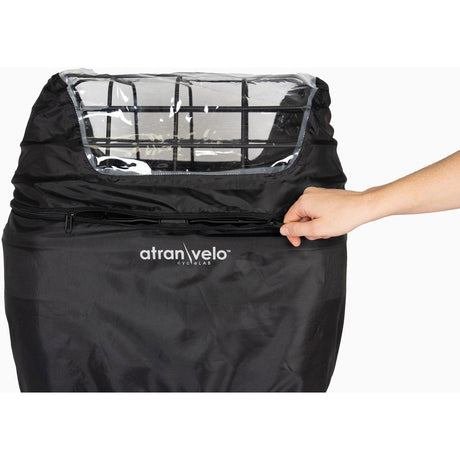 Ropa deportiva olimpica atranvelo rain cover perro grande transparente negro