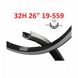 Llanta ryde 26 zac19 32 14 negra cnc