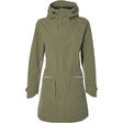 Basil rain parka mosse señoras verde oliva s