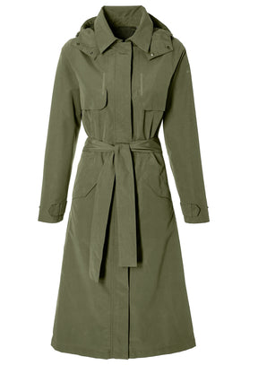 Gabardina Basil musgo señoras verde oliva s
