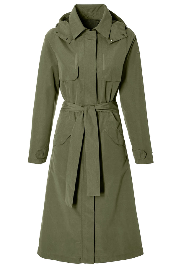 Gabardina Basil musgo señoras verde oliva s