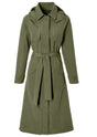 Gabardina Basil musgo señoras verde oliva s